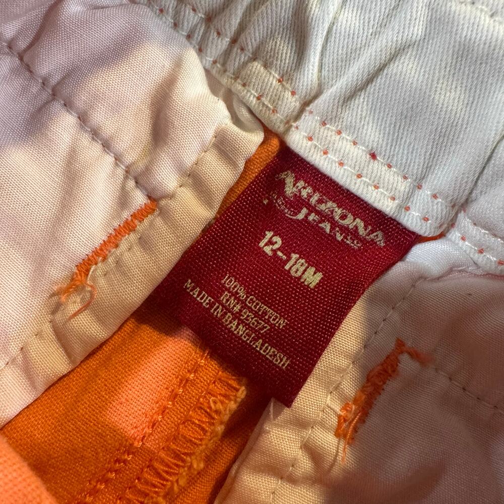 Arizona Jeans Baby Boy 12-18M Shorts 100% Cotton - Picture 3 of 3